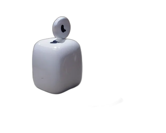 robot, bottle, weapon, jewelry, 3d render, photorealistic, concept art, apple transparent PNG cut-out