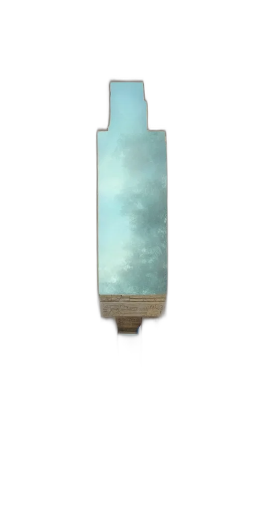 staff, sword, bottle, jewelry, vaporwave, fantasy art, 3d render, concept art transparent PNG cut-out