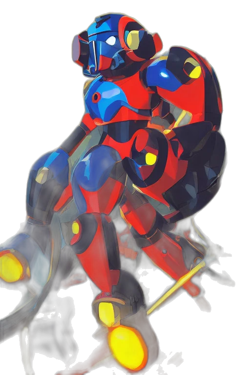 robot, dress, weapon, mask transparent PNG cut-out
