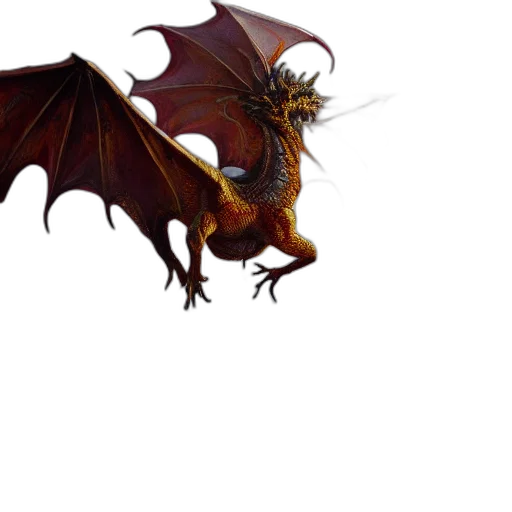 dragon, creature, animal, staff, concept art, fantasy art, 3d render, photorealistic transparent PNG cut-out