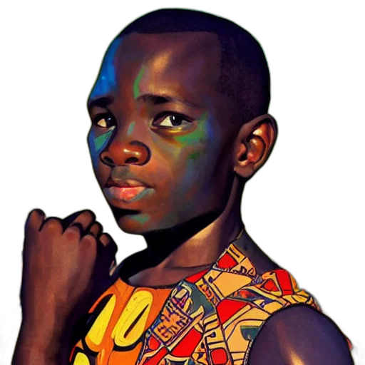 face, animal, photorealistic, comic book art, cartoon, oil painting, colourful, upper transparent PNG cut-out