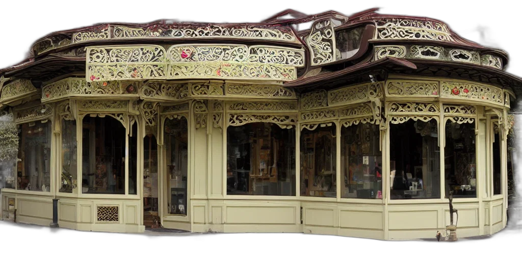 furniture, building, crown, jewelry, 3d render, photorealistic, concept art, city street transparent PNG cut-out