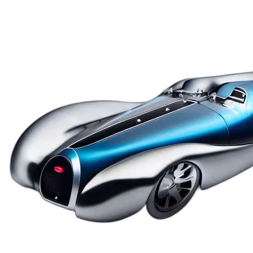 car, concept art, 3d render, photorealistic, cartoon, futuristic, bugatti, type transparent PNG cut-out