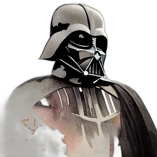 mask, concept art, comic book art, photorealistic transparent PNG cut-out