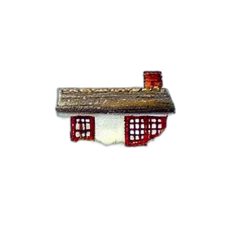 jewelry, building, furniture, 3d render, beautiful, painting, little, cottage transparent PNG cut-out