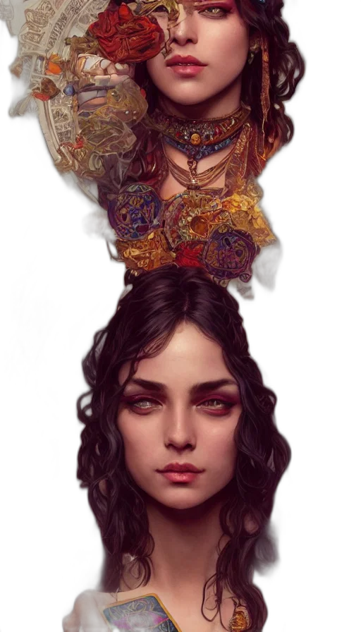 face, crown, dress, jewelry transparent PNG cut-out