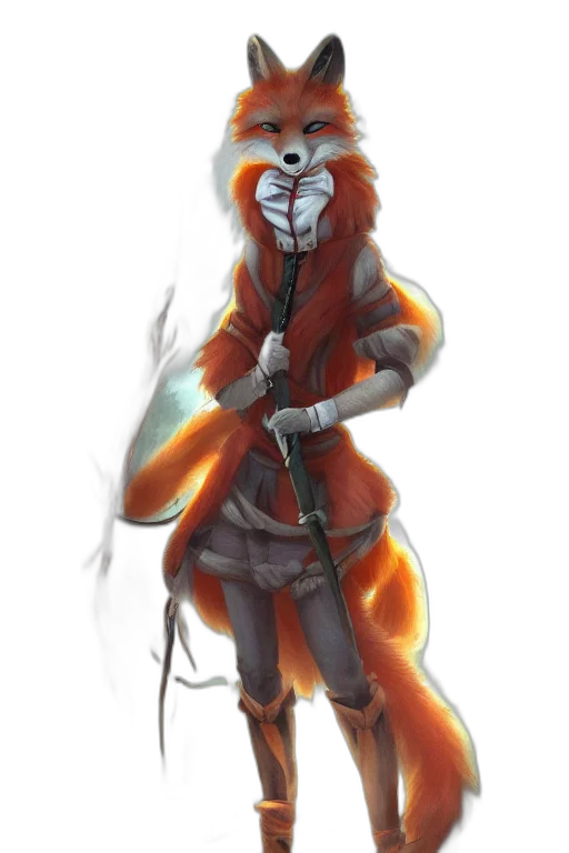 staff, mask, jacket, creature transparent PNG cut-out