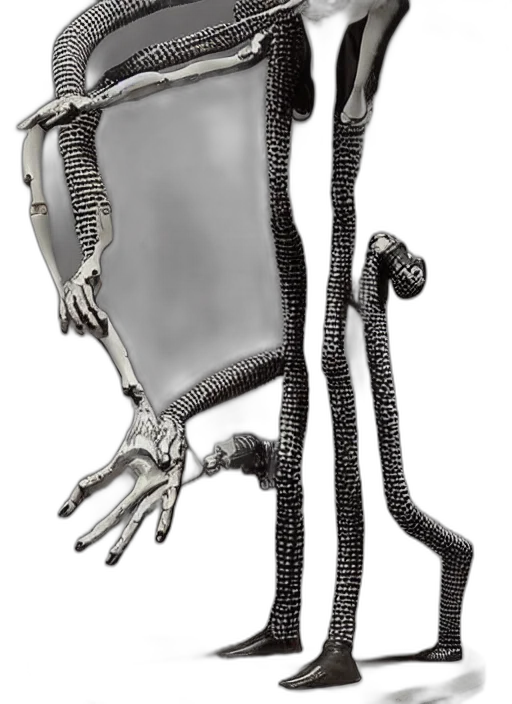 robot, jewelry, staff, crown transparent PNG cut-out