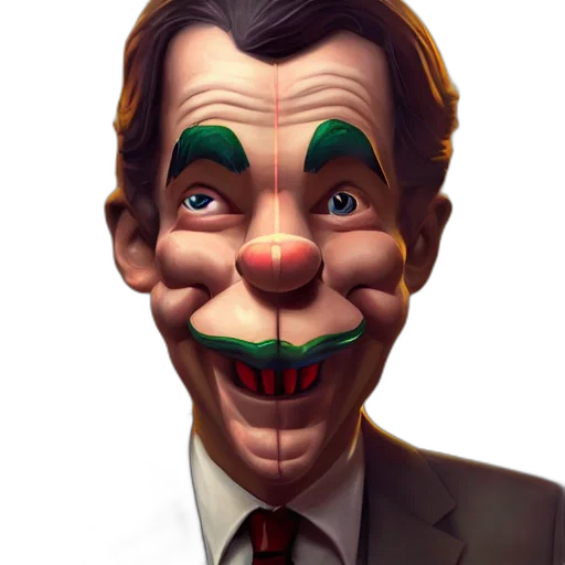 mask, face, cartoon, concept art, photorealistic, comic book art, jerome, powell transparent PNG cut-out