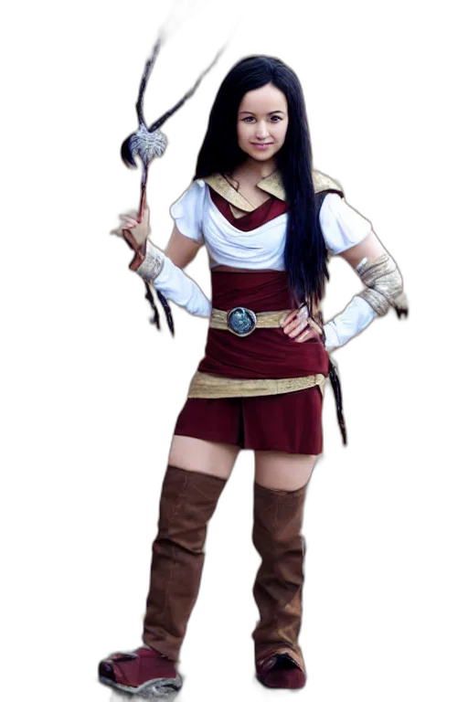 sword, staff, weapon, fantasy art transparent PNG cut-out