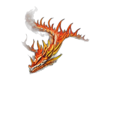 dragon, staff, creature, weapon, concept art, fantasy art, pixel art, 3d render transparent PNG cut-out