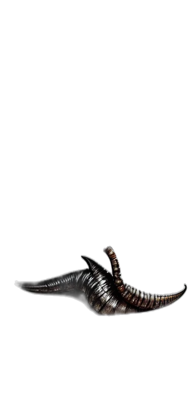 dragon, creature, animal, weapon, concept art, fantasy art, 3d render, photorealistic transparent PNG cut-out