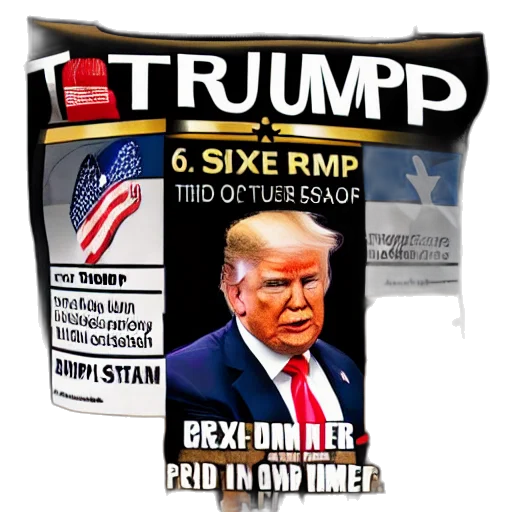 trump, six, pounds, shit transparent PNG cut-out