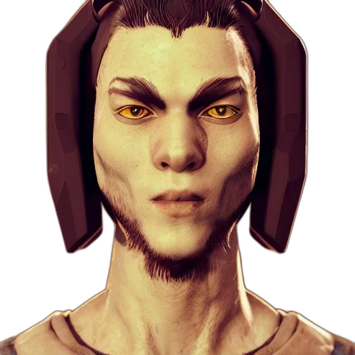 mask, face, creature, staff transparent PNG cut-out