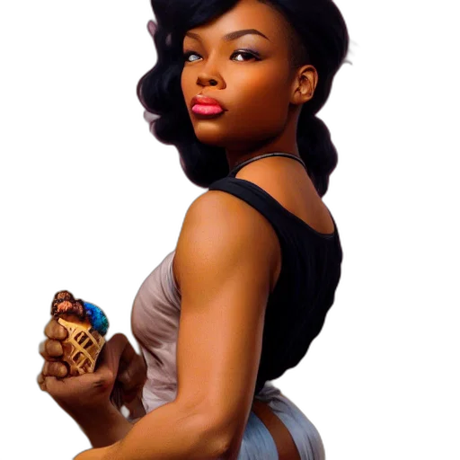photorealistic, concept art, cartoon, modern transparent PNG cut-out