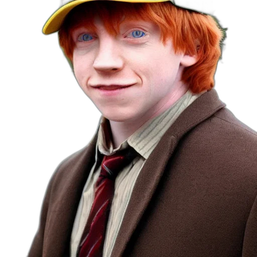 hat, staff, face, jacket transparent PNG cut-out