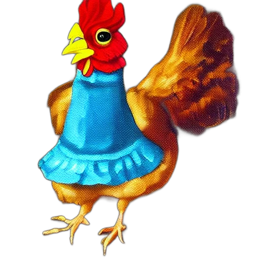 dress, animal, pixel art, concept art transparent PNG cut-out
