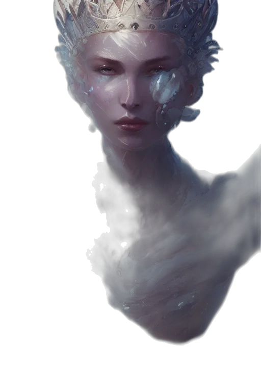 face, mask, creature, crown, fantasy art, concept art, photorealistic, cyberpunk transparent PNG cut-out