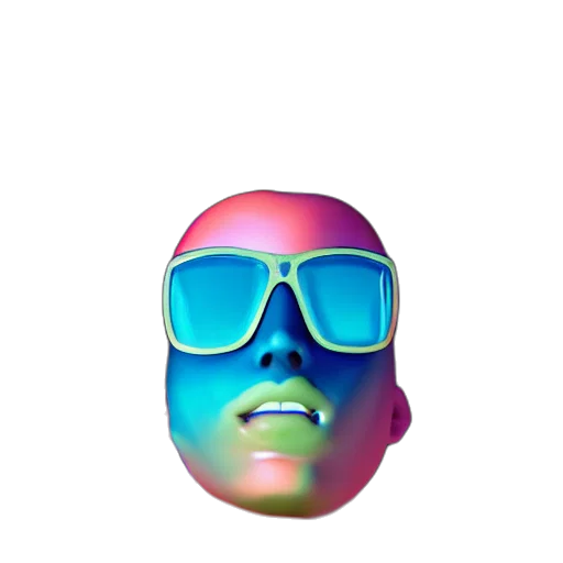 mask, face, robot, creature transparent PNG cut-out