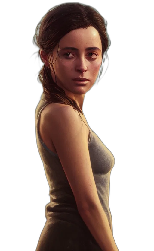face, staff, dress, hat transparent PNG cut-out