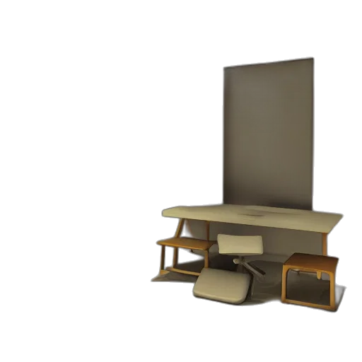 furniture, staff, 3d render, concept art transparent PNG cut-out
