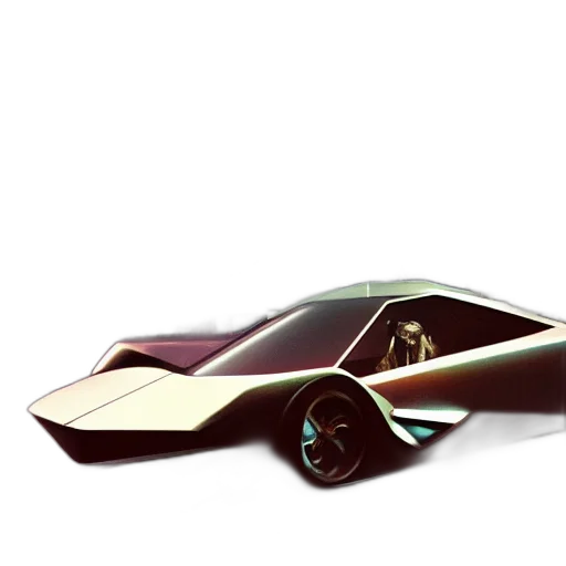 car, concept art, 3d render, photorealistic, comic book art, cyberpunk, photo, dark transparent PNG cut-out