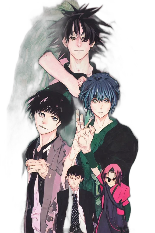 anime, watercolor, concept art, comic book art transparent PNG cut-out