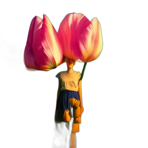 flower, staff, crown, hat transparent PNG cut-out