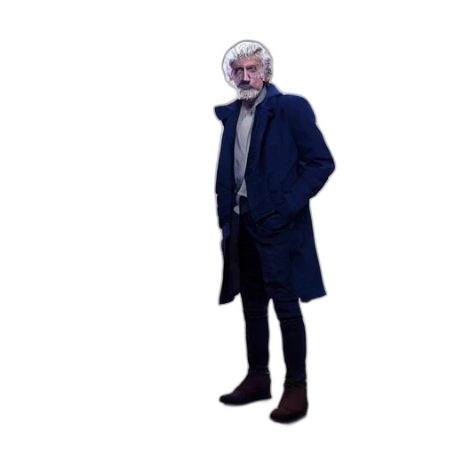 jacket, staff, creature, animal, concept art, pixel art, tom, holland transparent PNG cut-out