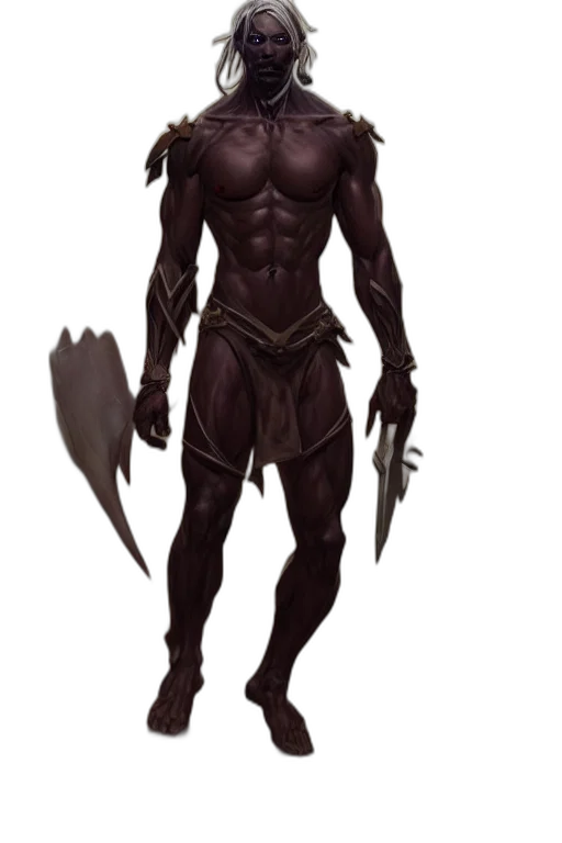 creature, staff, concept art, fantasy art, comic book art, pixel art, dark, earth tones transparent PNG cut-out