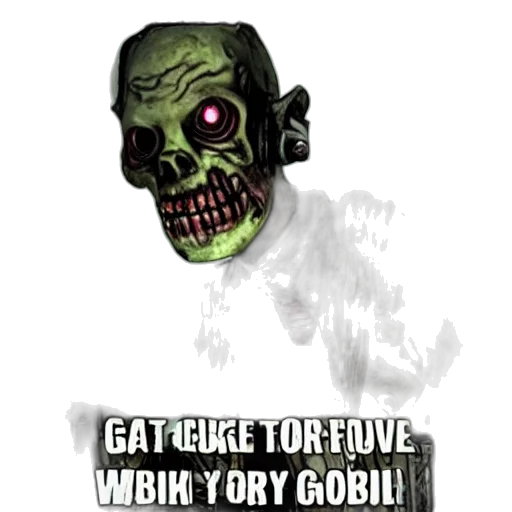 food, mask, robot, creature, concept art, pixel art, gob, fallout transparent PNG cut-out