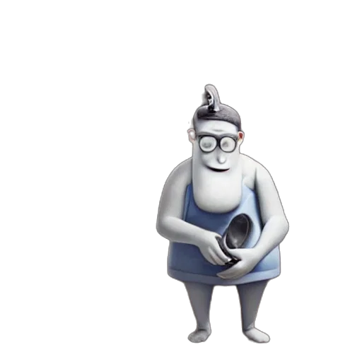 staff, robot, weapon, hat, concept art, 3d render, cartoon, fantasy art transparent PNG cut-out