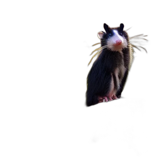 animal, creature, hair, staff, 3d render, concept art, photorealistic, watercolor transparent PNG cut-out