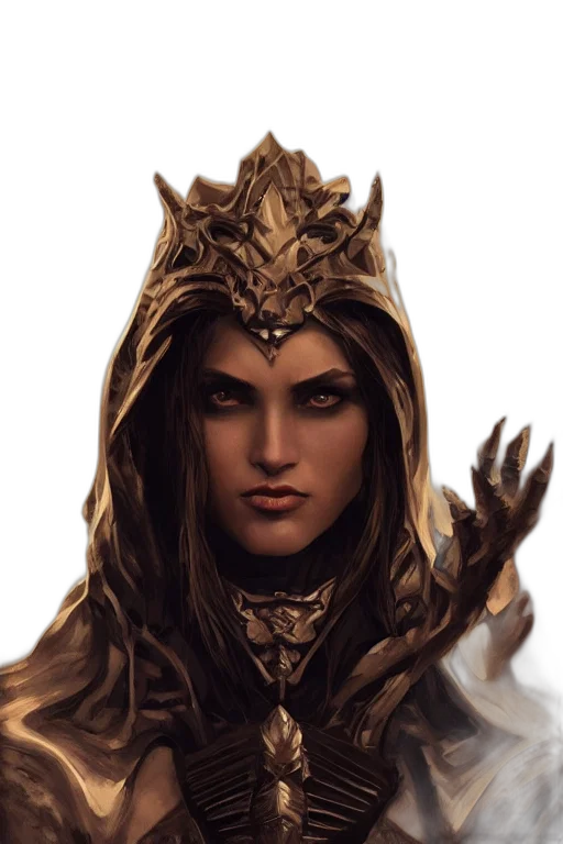 crown, face, mask, jewelry, fantasy art, concept art, photorealistic, comic book art transparent PNG cut-out