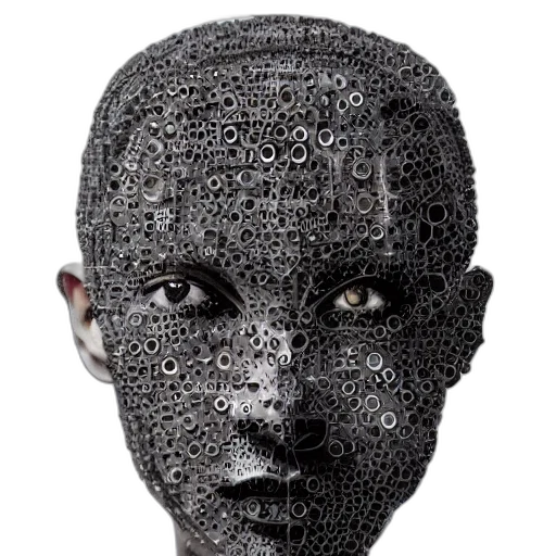 mask, face, robot, jewelry transparent PNG cut-out