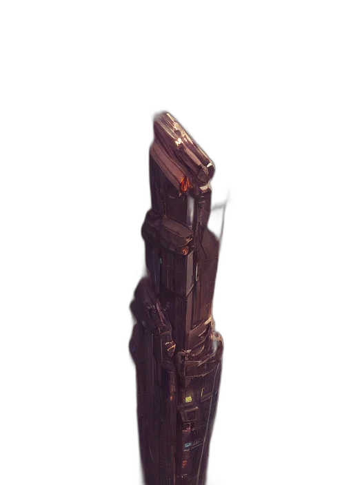 weapon, robot, staff, sword transparent PNG cut-out
