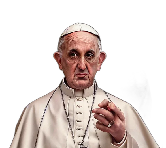 face, photorealistic, photography, pope, nips, breast, sensual, woman transparent PNG cut-out