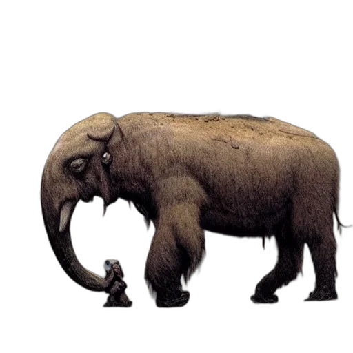 animal, creature, staff, weapon transparent PNG cut-out