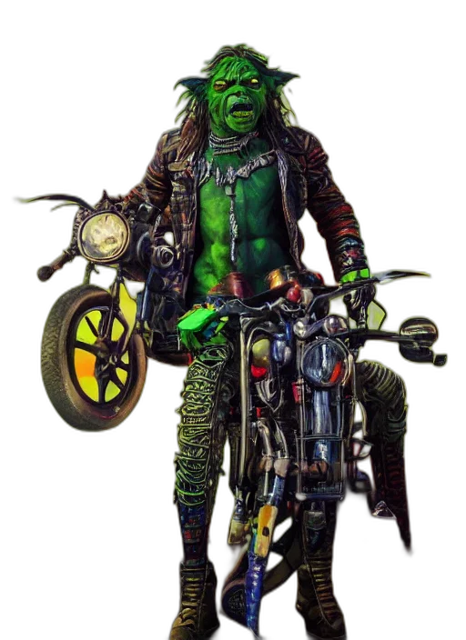 creature, concept art, comic book art, fantasy art transparent PNG cut-out