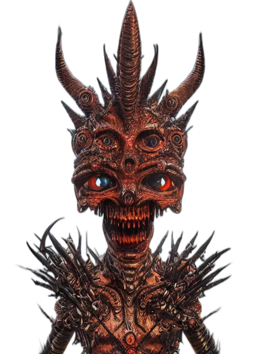 mask, face, creature, dragon transparent PNG cut-out