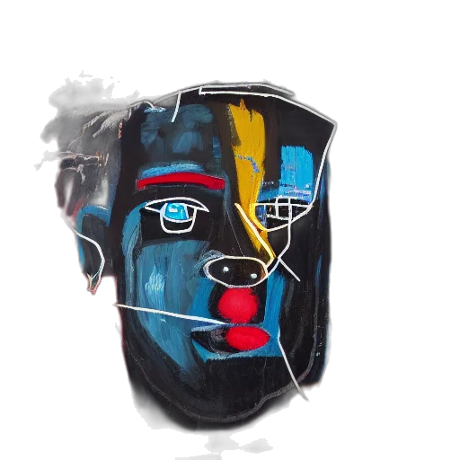 mask, face, robot, jacket transparent PNG cut-out