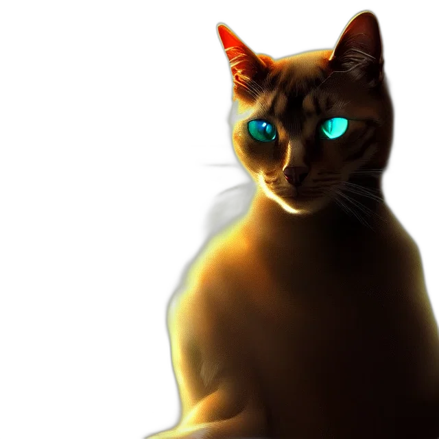animal, staff, creature, 3d render, concept art, photorealistic, fantasy art, neon lights transparent PNG cut-out