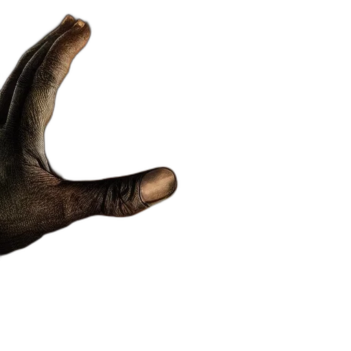 weapon, animal, staff, hair transparent PNG cut-out
