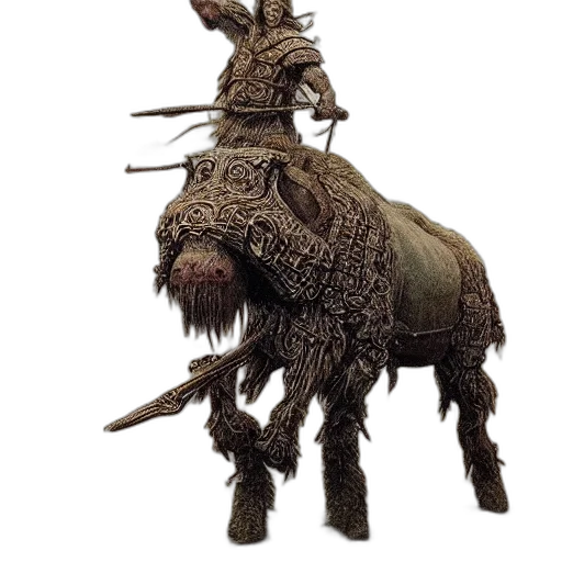 animal, staff, weapon, creature transparent PNG cut-out
