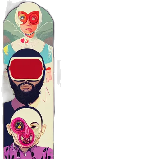 mask, concept art, portrait, people transparent PNG cut-out