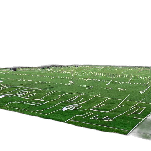 football, field, filled, players transparent PNG cut-out