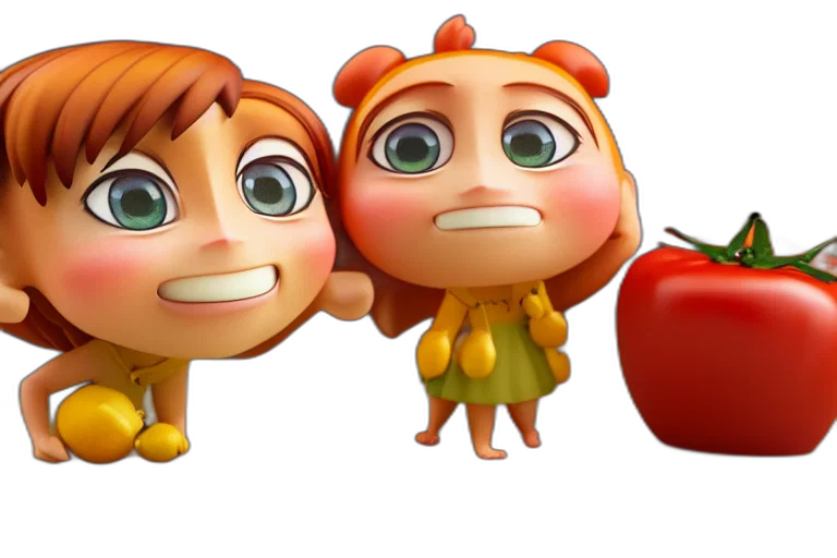 3d render, concept art, photorealistic, cartoon transparent PNG cut-out