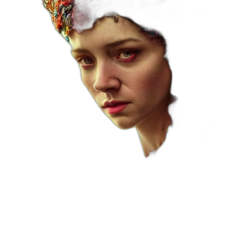 face, hat, crown, mask transparent PNG cut-out