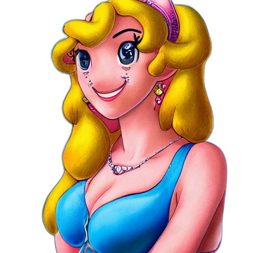 dress, crown, jewelry, face, cartoon, pixel art, watercolor, fantasy art transparent PNG cut-out