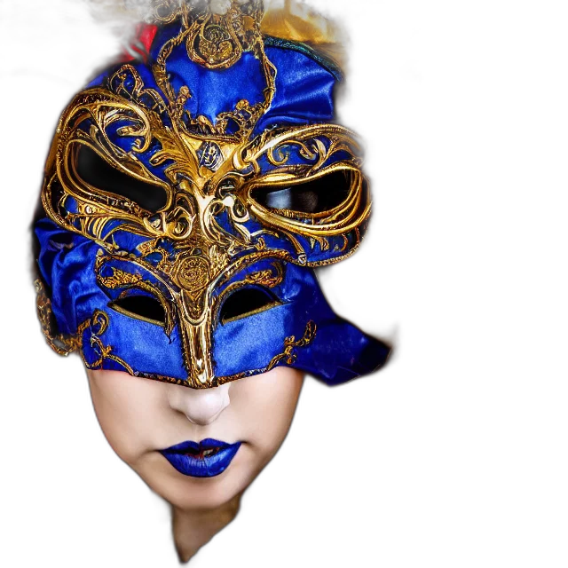 mask, crown, hat, 3d render transparent PNG cut-out